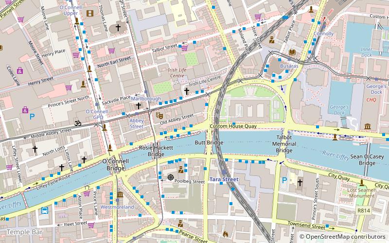 Liberty Hall location map