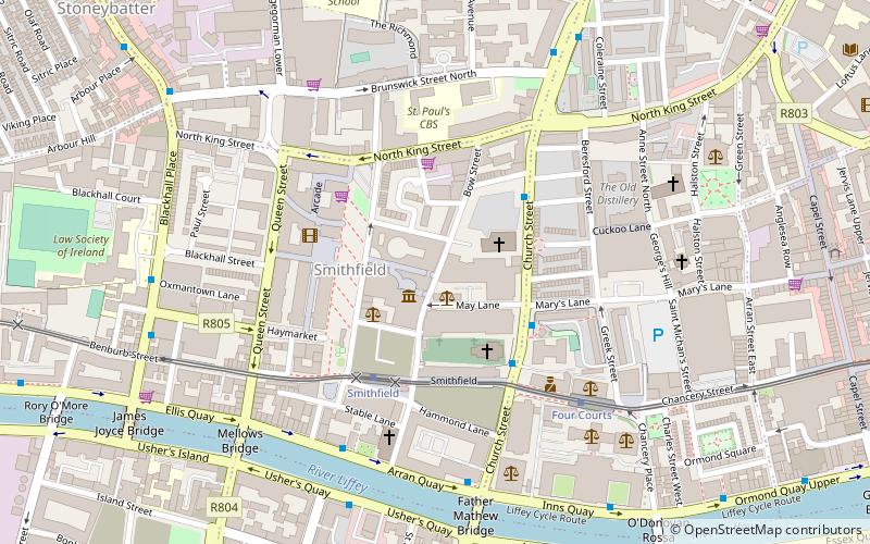 Jameson location map