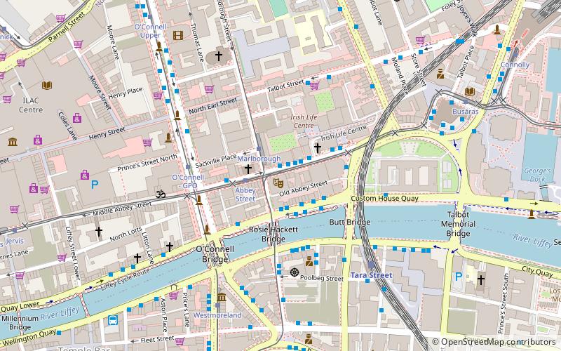 Abbey Theatre location map