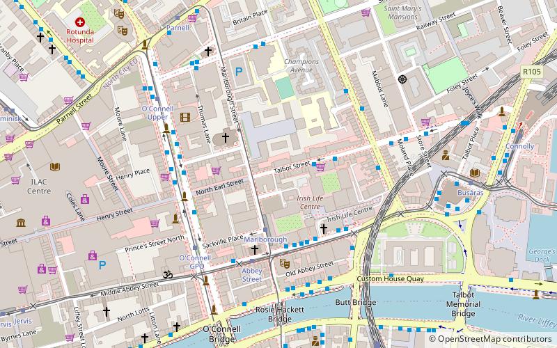 Talbot Mall location map