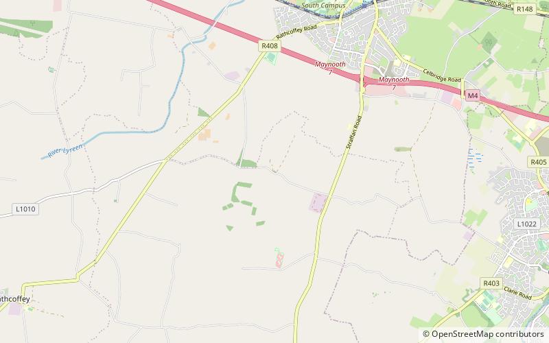 Taghadoe location map