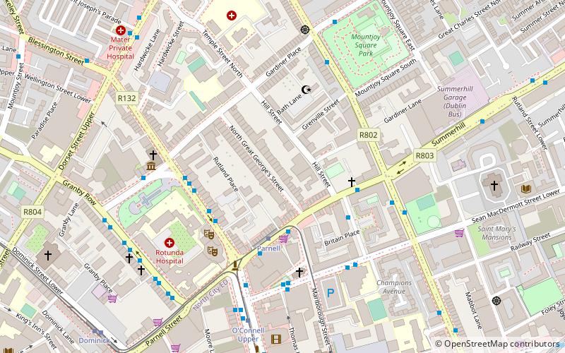 James Joyce Centre location map