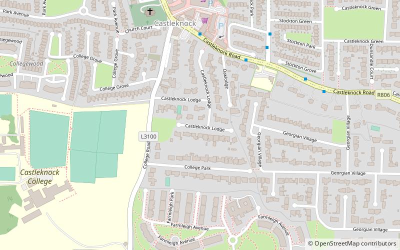Castleknock location map