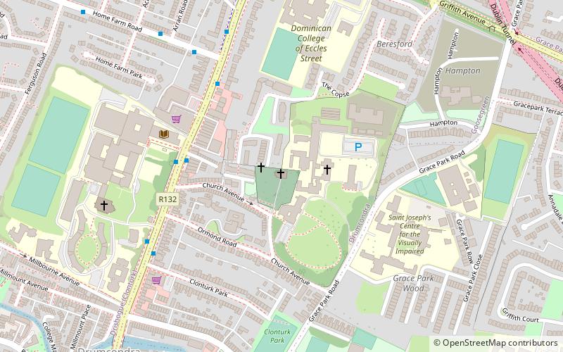 drumcondra church dublin location map