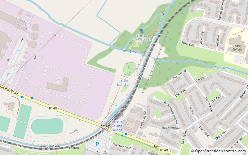 leixlip spa lucan location map