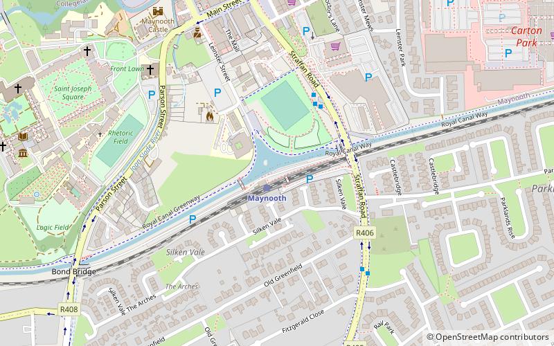 Royal Canal Greenway location map