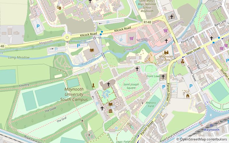 aula maxima maynooth location map