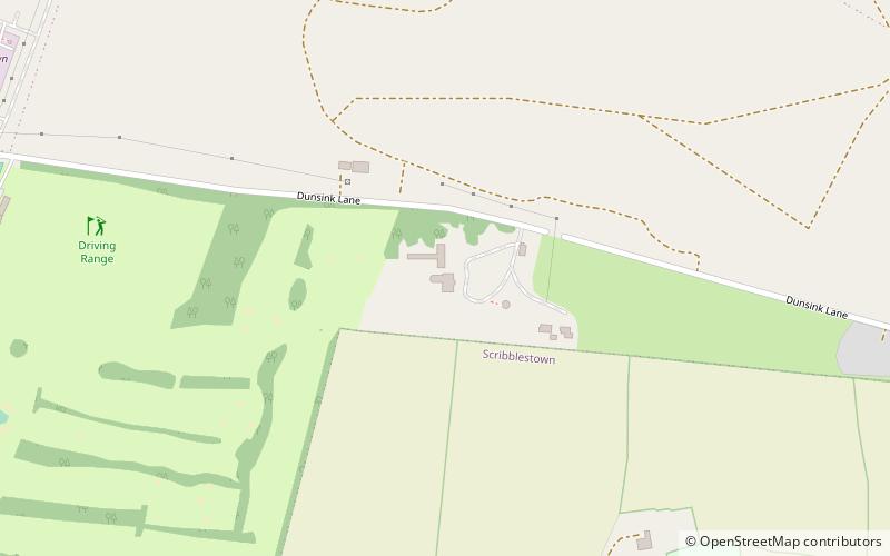 Dunsink Observatory location map