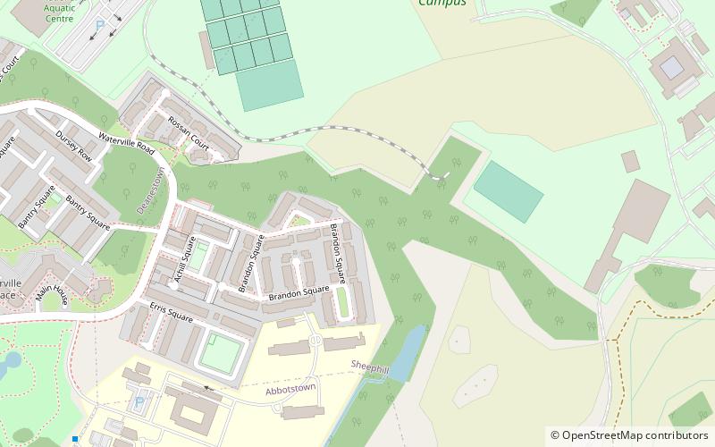 Castleknock Castle location map