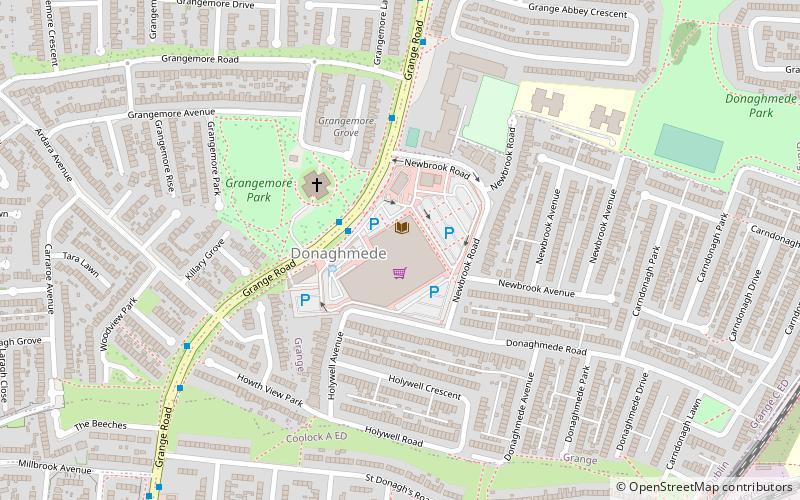 donaghmede shopping centre dublin location map