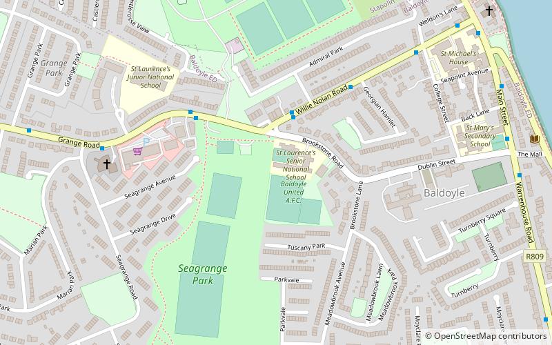 Baldoyle location map