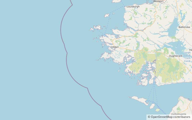 Phare de Slyne Head location map