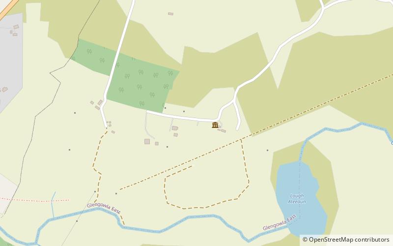 glengowla mines oughterard location map