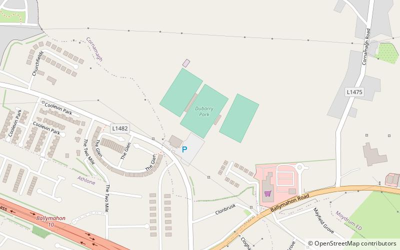 Dubarry Park location map