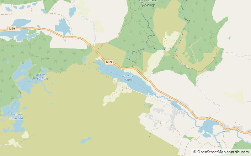 Lough Bofin location map