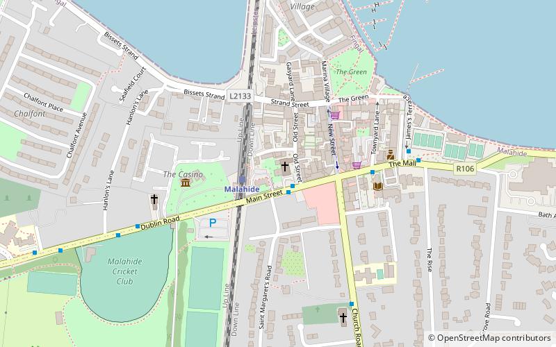 Malahide Parish Pastoral Centre location map