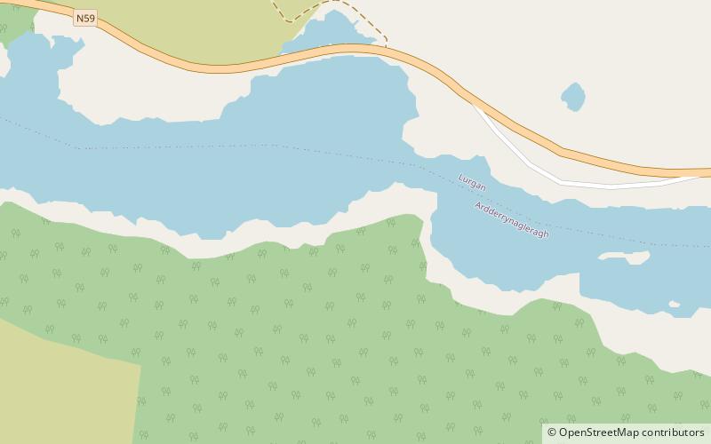 Ardderry Lough location map