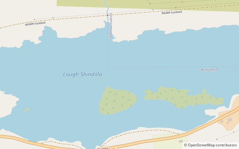 Lough Shindilla location map