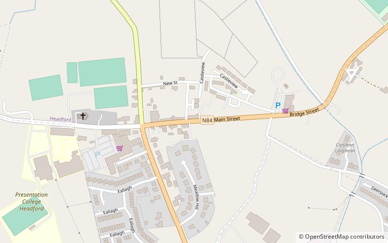 Headford location map