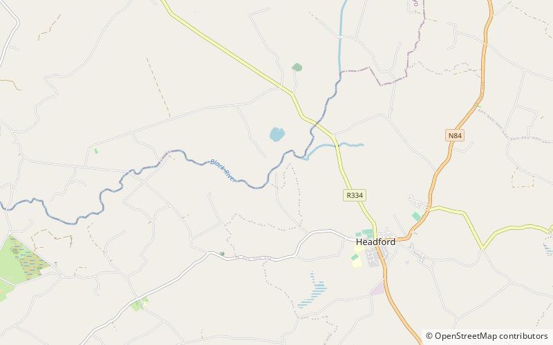 Ross Errilly Friary location map