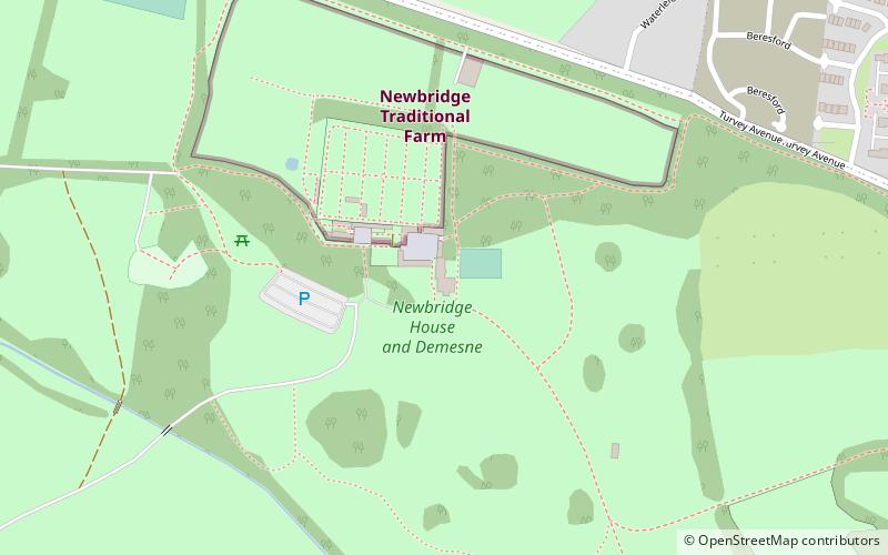 Newbridge Estate location map