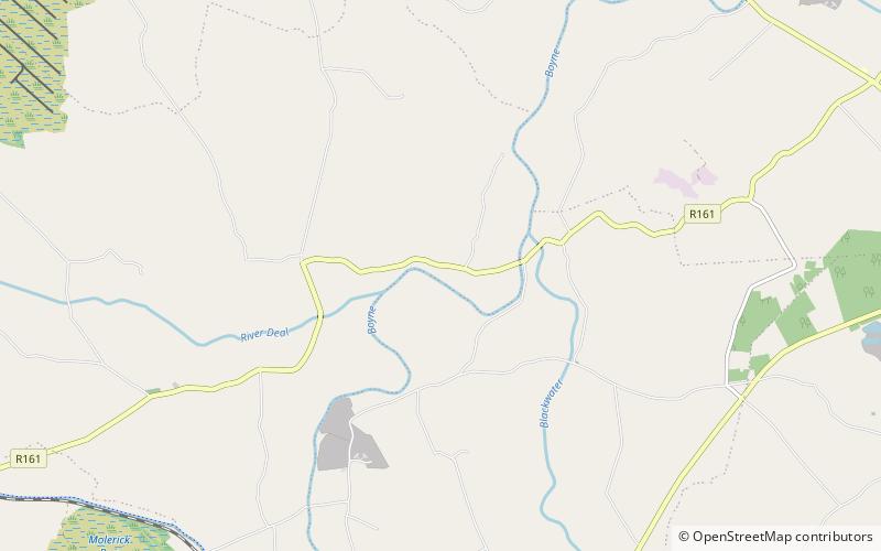 Donore Castle location map