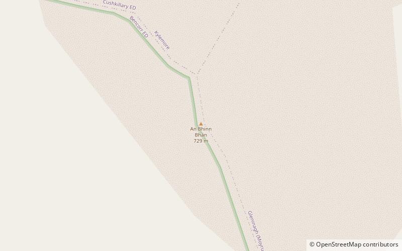 Benbaun location map