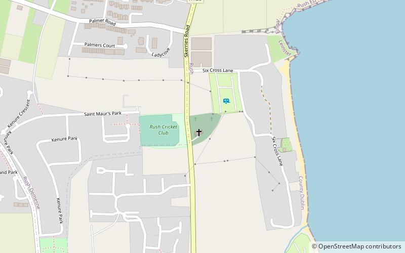 Kenure location map