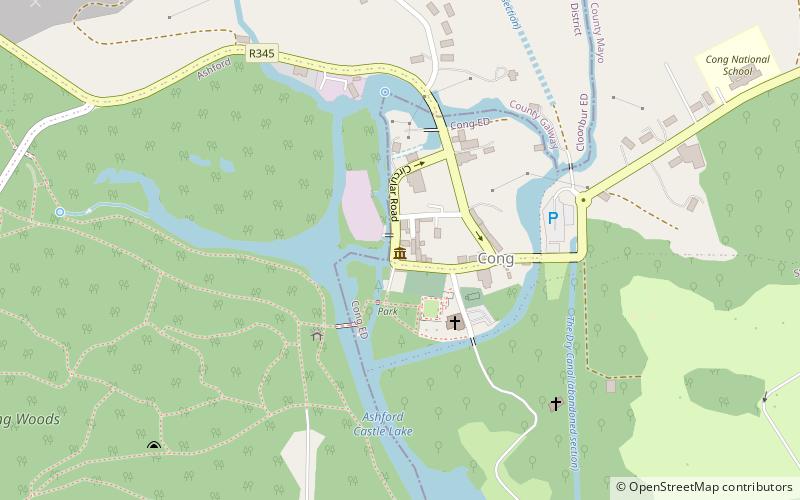 Quiet Man Museum location map