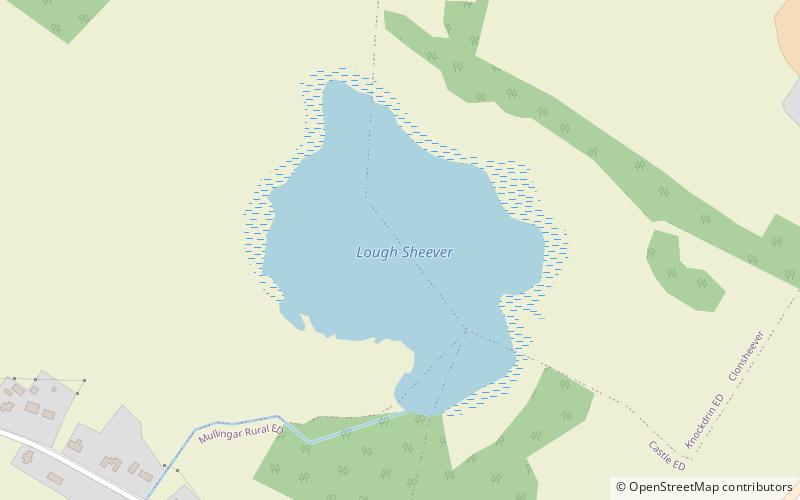 lough sheever location map