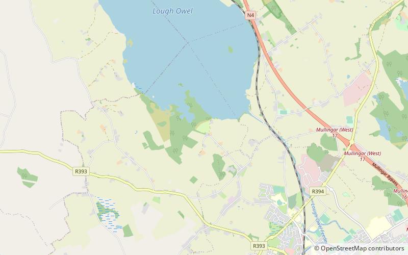 lough owel pitch and putt course location map