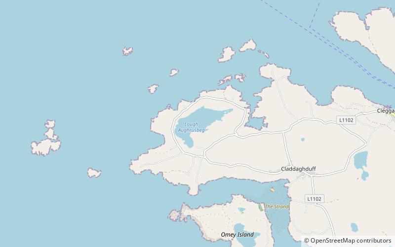 aughrusbeg lough location map