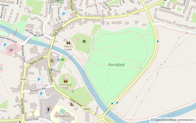St. Mary's Abbey location map