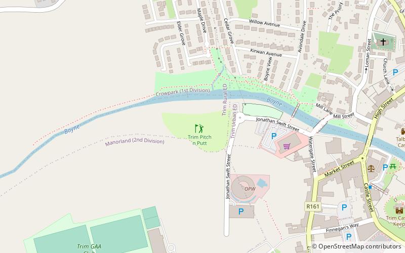 Trim Pitch & Putt location map