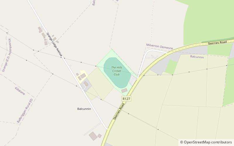 The Vineyard location map