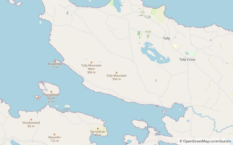 Tully Mountain location map