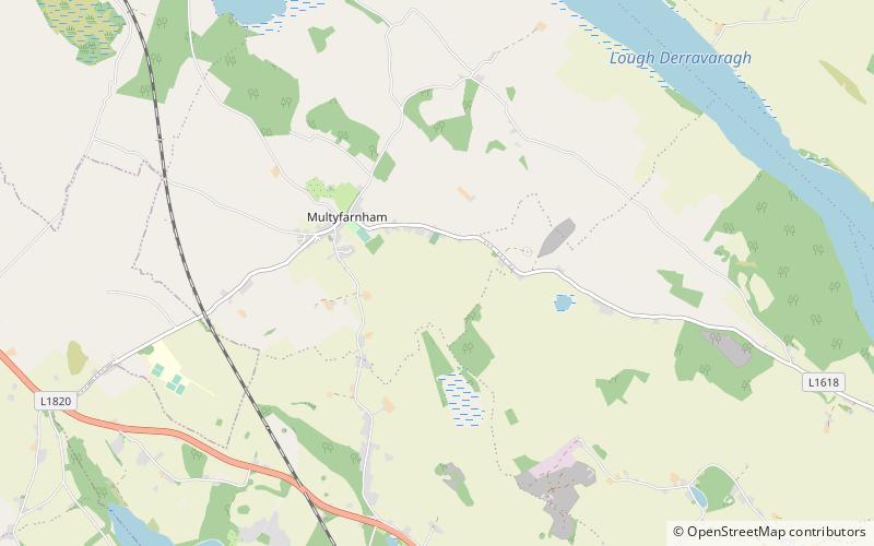 multyfarnham or fearbranagh location map