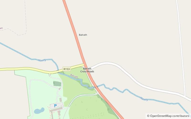 Balrath Cross location map