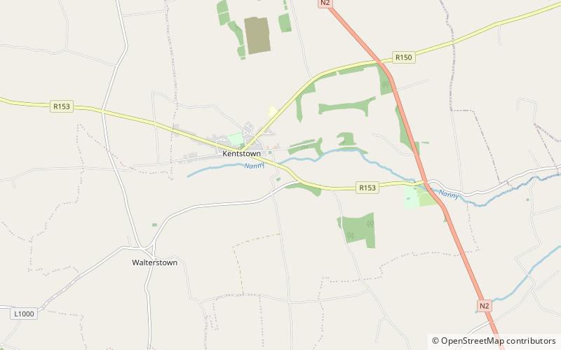 Danestown Fort location map