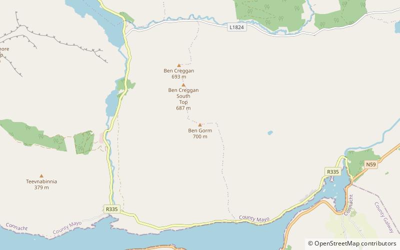 Ben Gorm location map