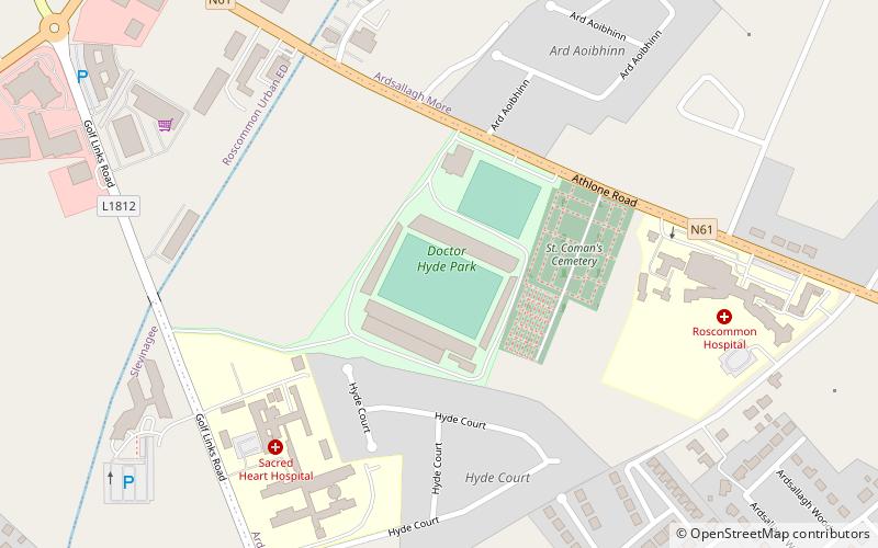 dr hyde park roscommon location map
