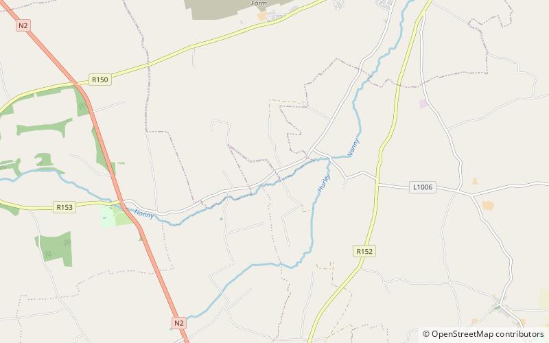 Athcarne Cross location map