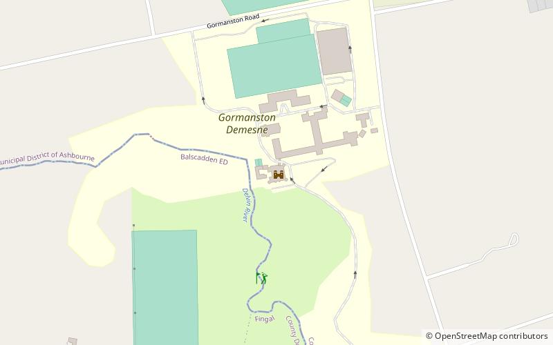 Franciscan College Gormanston location map