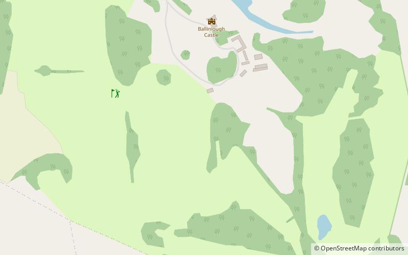 ballinlough castle location map
