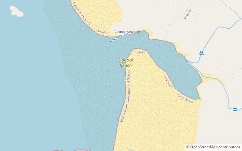 Uggool Beach location map