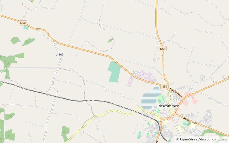 roscommon racecourse location map