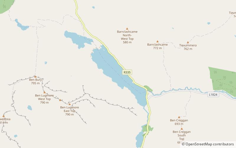 Doo Lough location map
