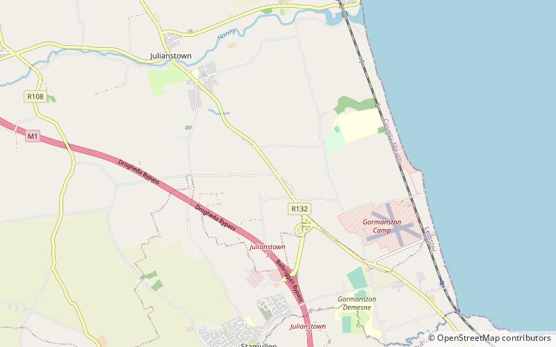 Sarsfieldstown Cross location map