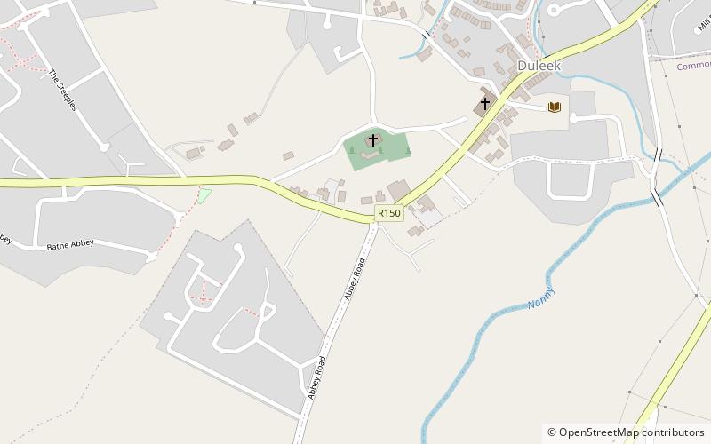 Dowdall Cross location map