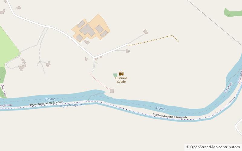 Dunmoe Castle location map